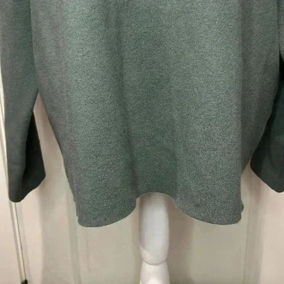 NWOT A DIP OF DARLING  MOCK-NECK SWEATER IN SAGE GREEN XXL - Picture 3 of 7